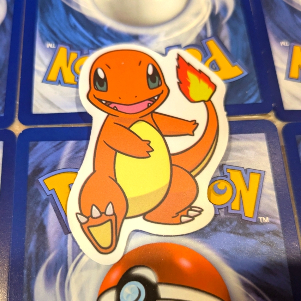 Charmander Pokemon 2" Sticker 🔥 Gotta Catch 'Em All